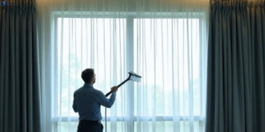 Commercial drapes cleaning service georges-hall-nsw hotels offices